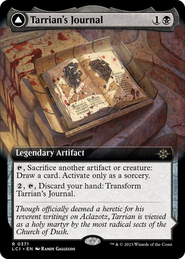 Tarrian's Journal // The Tomb of Aclazotz (Extended Art) [The Lost Caverns of Ixalan] | L.A. Mood Comics and Games