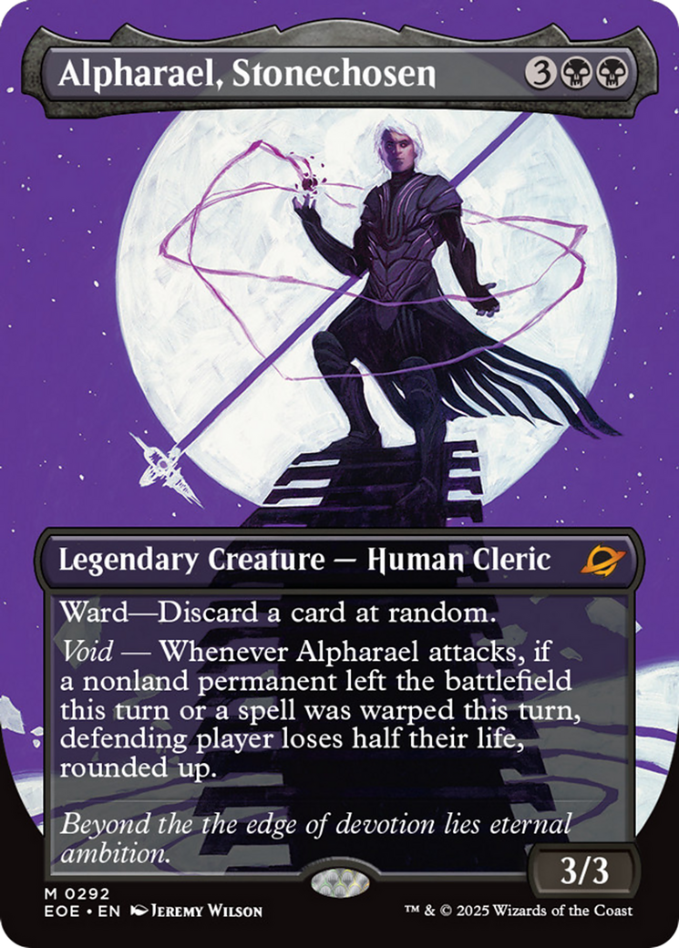 Alpharael, Stonechosen (Borderless) [Edge of Eternities] | L.A. Mood Comics and Games
