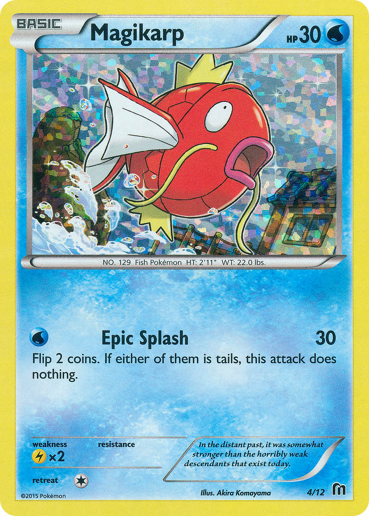 Magikarp (4/12) [McDonald's Promos: 2016 Collection] | L.A. Mood Comics and Games