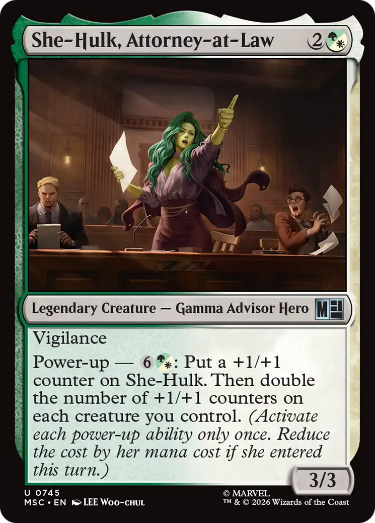 She-Hulk, Wallbreaker (Surge Foil) [Marvel Super Heroes Commander] | L.A. Mood Comics and Games
