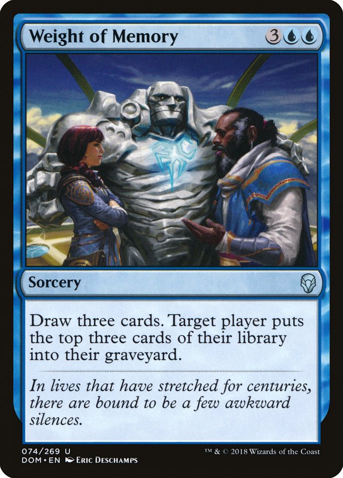 Weight of Memory [Dominaria] | L.A. Mood Comics and Games