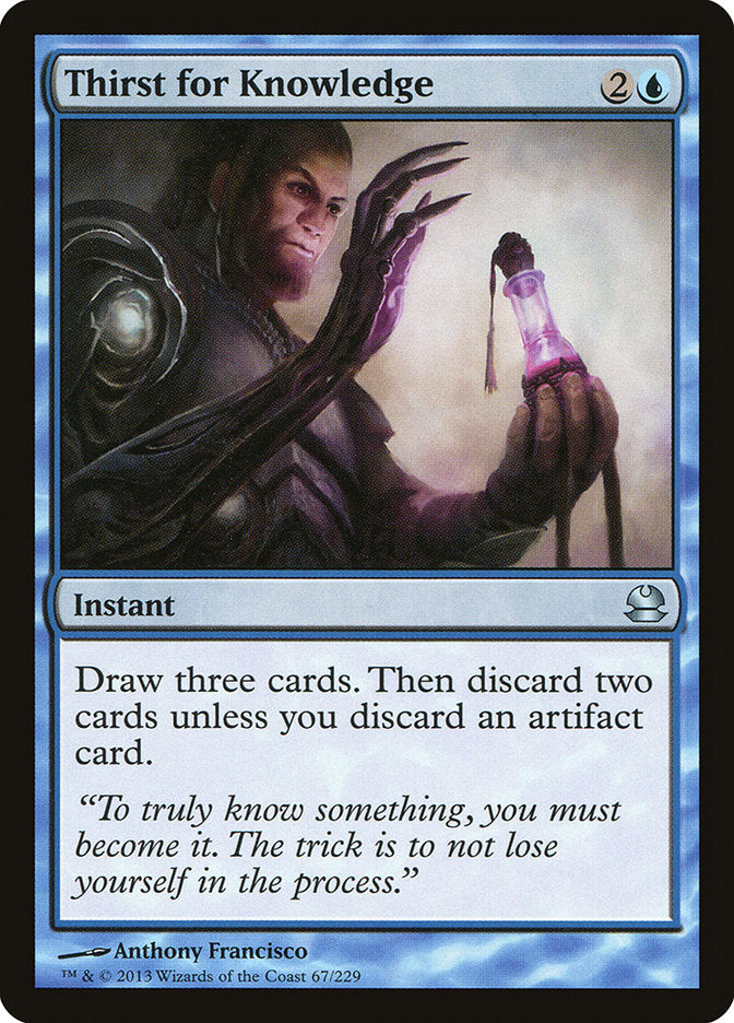Thirst for Knowledge [Modern Masters] | L.A. Mood Comics and Games