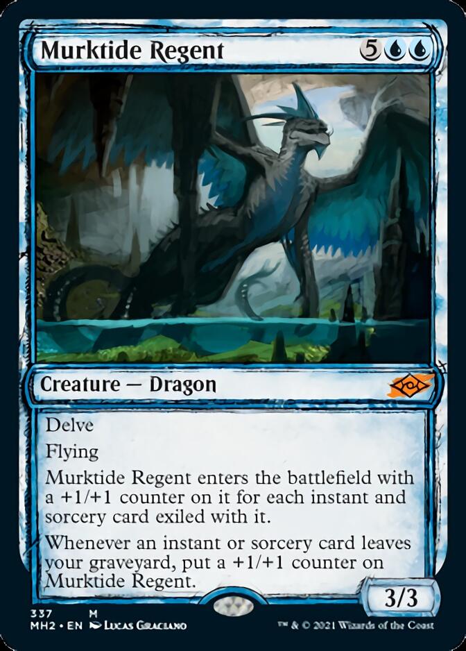 Murktide Regent (Sketch) [Modern Horizons 2] | L.A. Mood Comics and Games