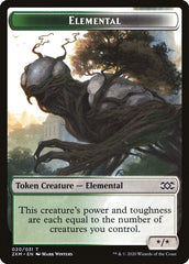 Ape // Elemental Double-Sided Token [Double Masters Tokens] | L.A. Mood Comics and Games
