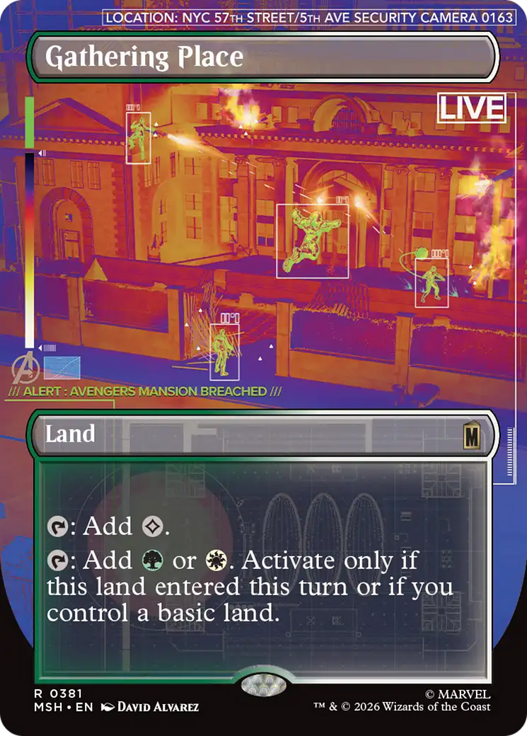 Gathering Place (Borderless) [Marvel Super Heroes] | L.A. Mood Comics and Games