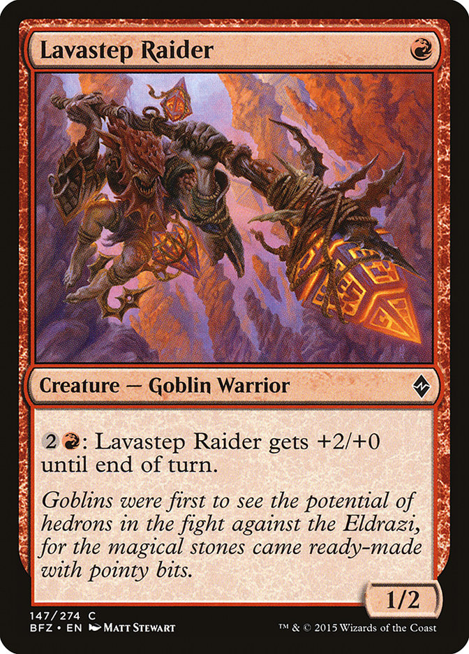 Lavastep Raider [Battle for Zendikar] | L.A. Mood Comics and Games