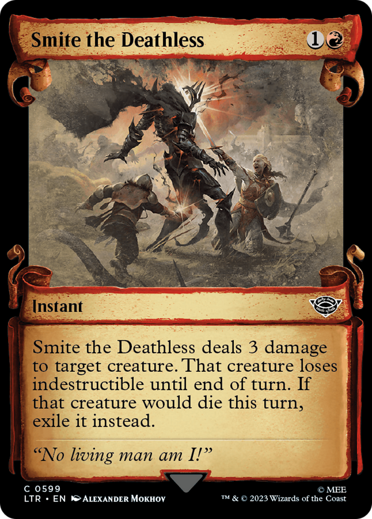 Smite the Deathless [The Lord of the Rings: Tales of Middle-Earth Showcase Scrolls] | L.A. Mood Comics and Games