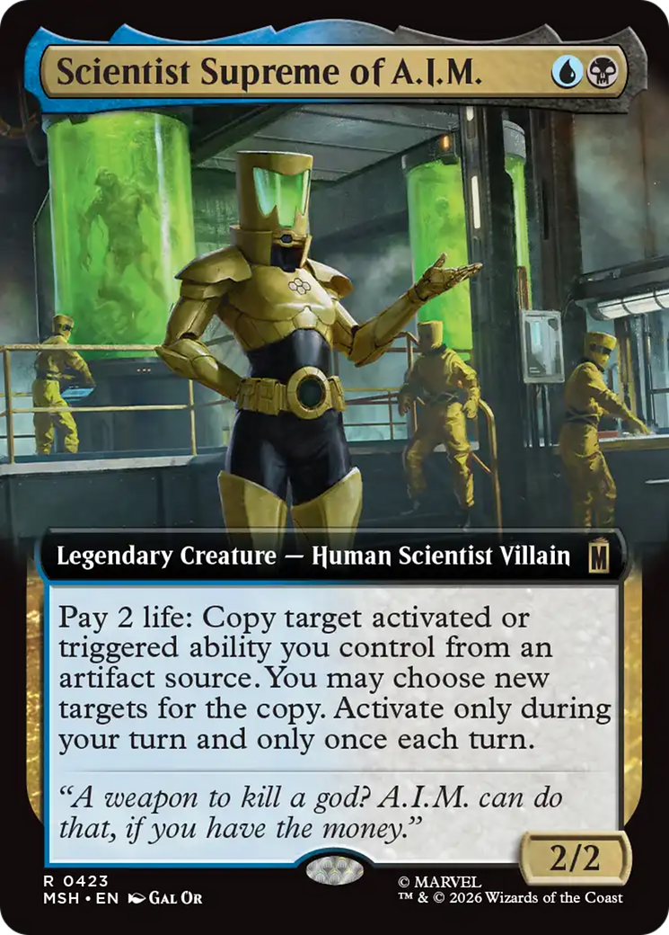 Scientist Supreme of A.I.M. (Extended Art) [Marvel Super Heroes] | L.A. Mood Comics and Games