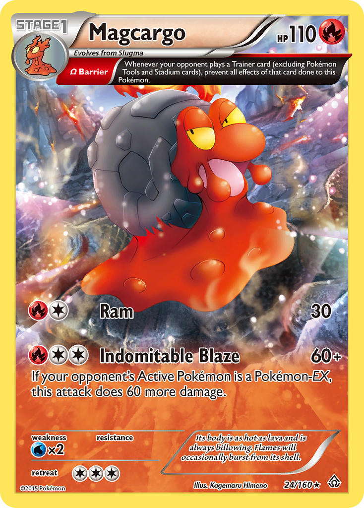 Magcargo (24/160) [XY: Primal Clash] | L.A. Mood Comics and Games