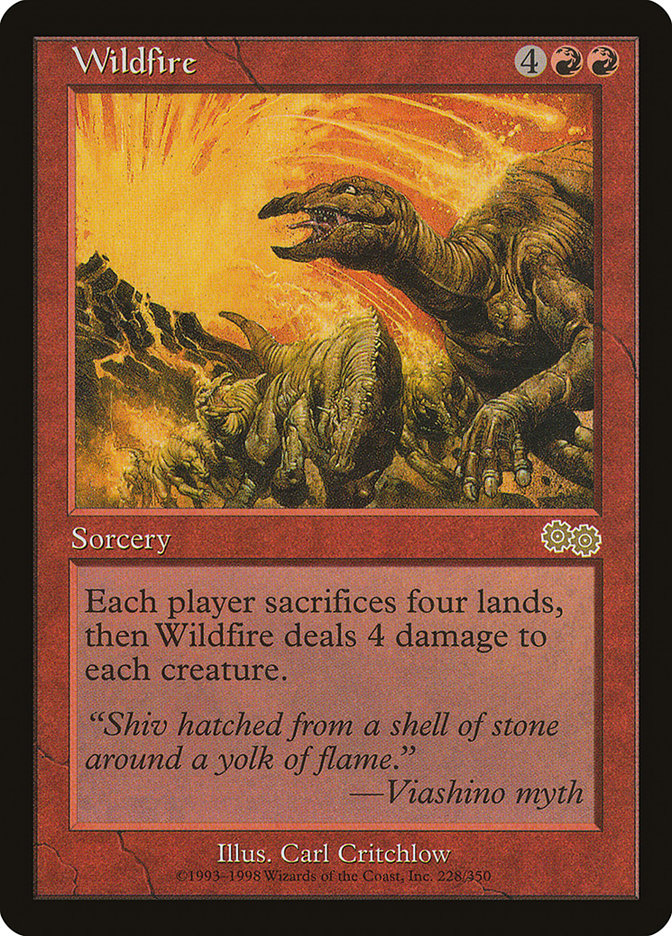Wildfire [Urza's Saga] | L.A. Mood Comics and Games