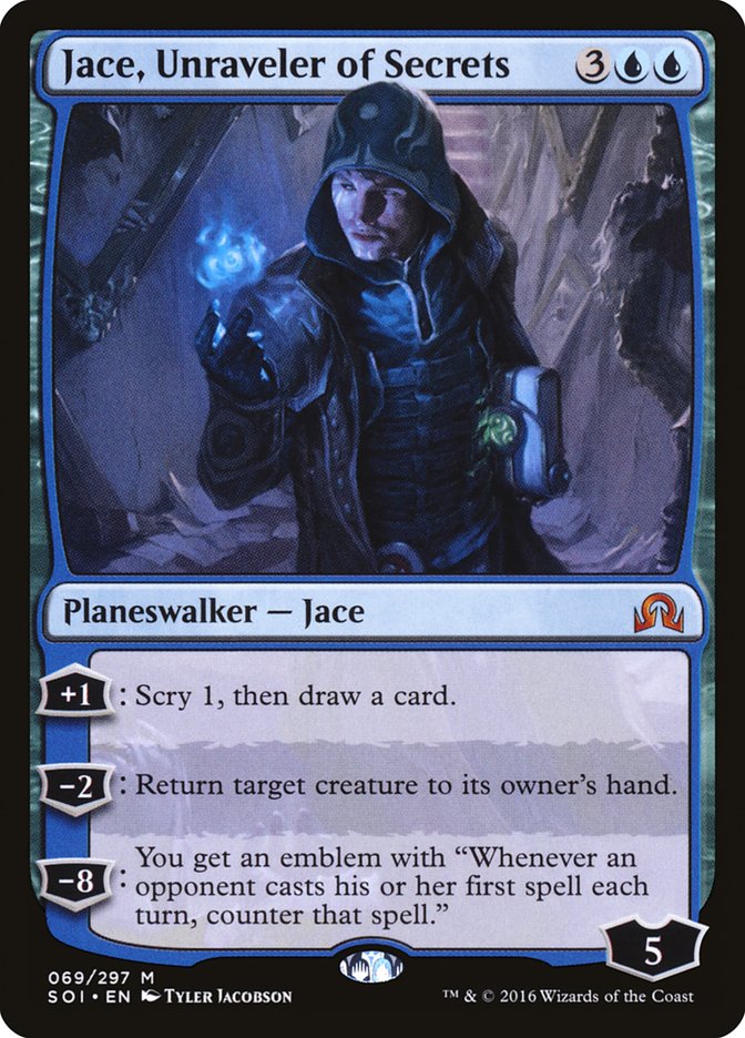 Jace, Unraveler of Secrets [Shadows over Innistrad] | L.A. Mood Comics and Games