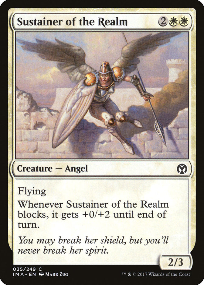 Sustainer of the Realm [Iconic Masters] | L.A. Mood Comics and Games