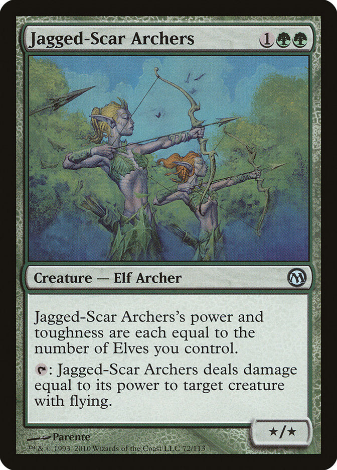 Jagged-Scar Archers [Duels of the Planeswalkers] | L.A. Mood Comics and Games