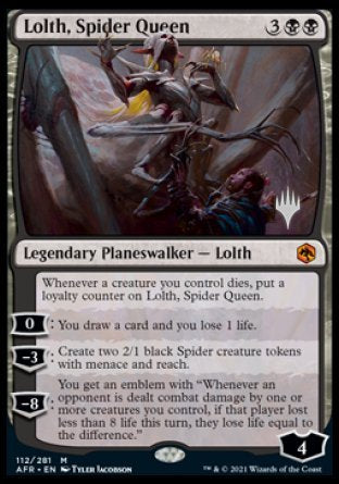 Lolth, Spider Queen (Promo Pack) [Dungeons & Dragons: Adventures in the Forgotten Realms Promos] | L.A. Mood Comics and Games