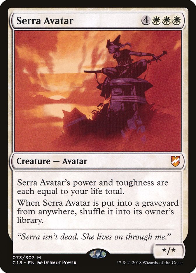 Serra Avatar [Commander 2018] | L.A. Mood Comics and Games