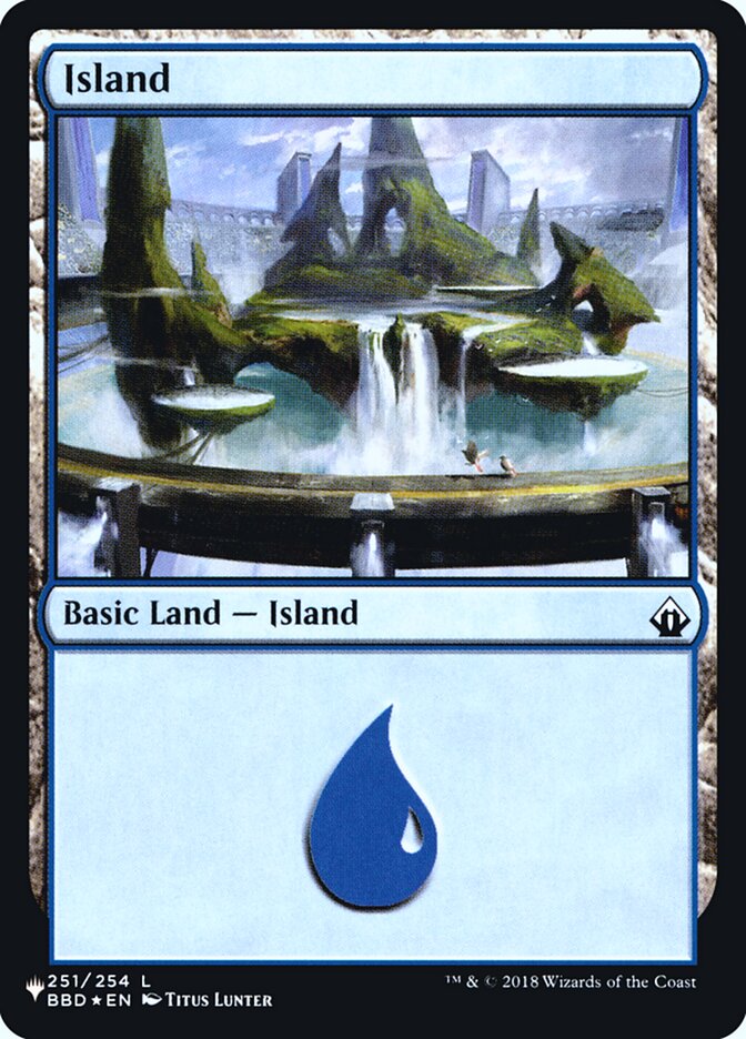 Island (Battlebound) [Secret Lair: Heads I Win, Tails You Lose] | L.A. Mood Comics and Games