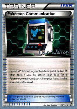 Pokemon Communication (99/114) (American Gothic - Ian Whiton) [World Championships 2013] | L.A. Mood Comics and Games