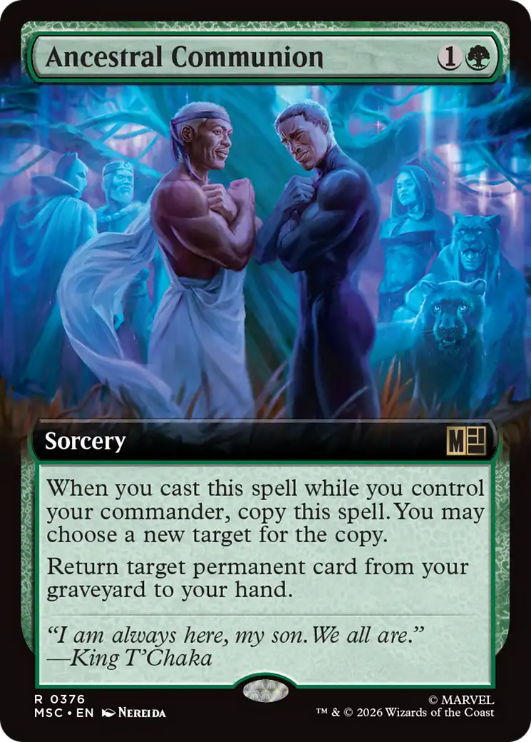 Ancestral Communion (Extended Art) [Marvel Super Heroes Commander] | L.A. Mood Comics and Games