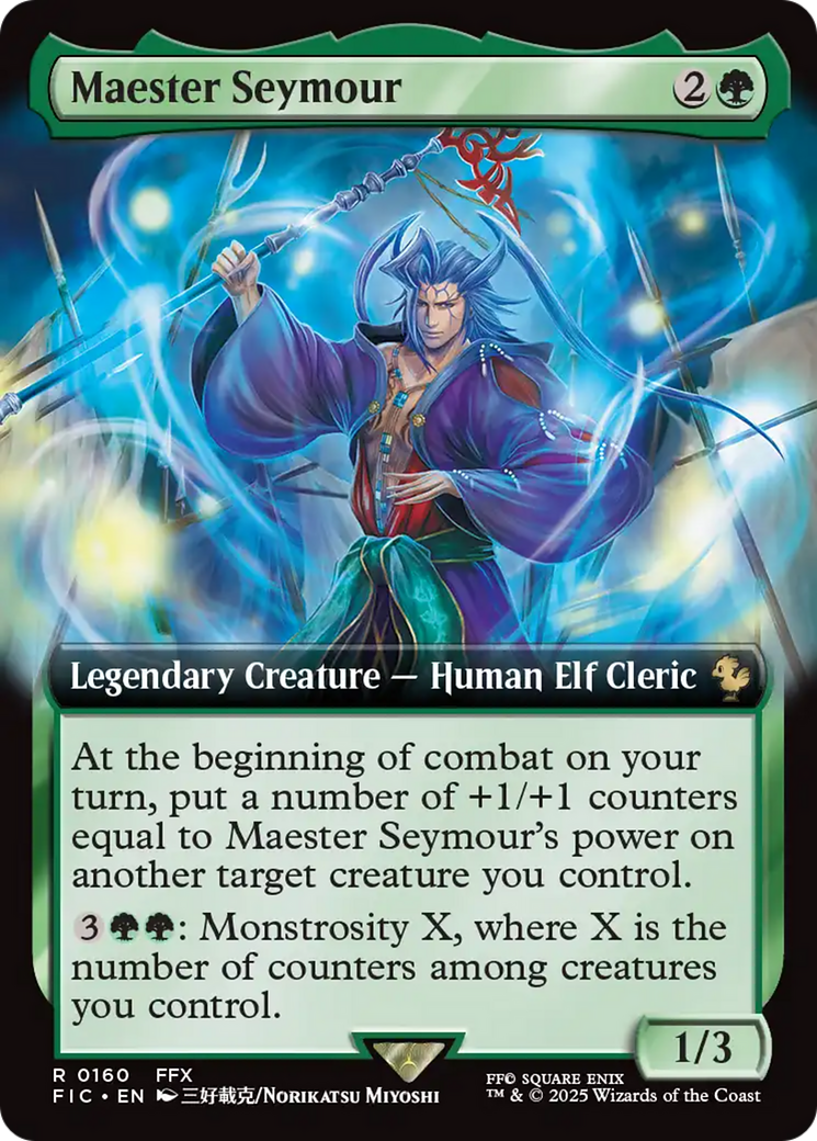 Maester Seymour (Extended Art) [FINAL FANTASY Commander] | L.A. Mood Comics and Games