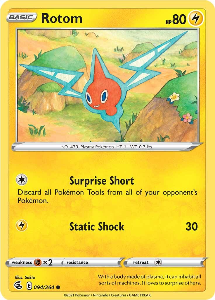 Rotom (094/264) [Sword & Shield: Fusion Strike] | L.A. Mood Comics and Games