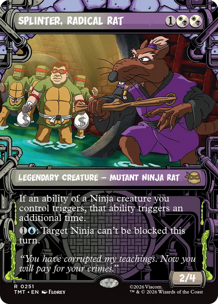 Splinter, Radical Rat (Showcase) [Teenage Mutant Ninja Turtles] | L.A. Mood Comics and Games