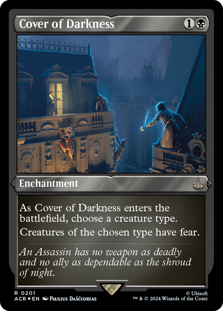 Cover of Darkness (Foil Etched) [Assassin's Creed] | L.A. Mood Comics and Games