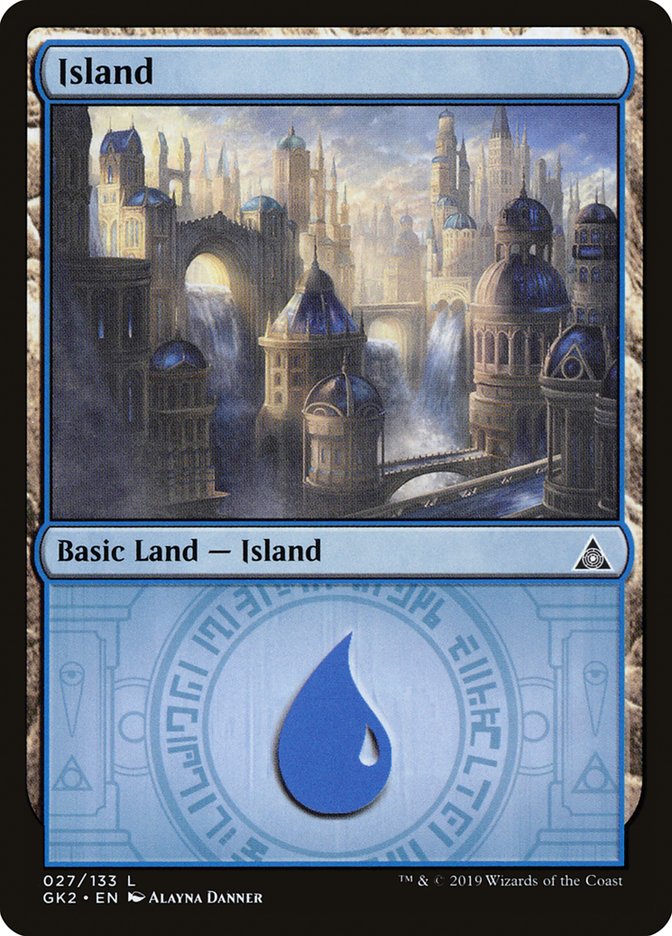 Island (27) [Ravnica Allegiance Guild Kit] | L.A. Mood Comics and Games