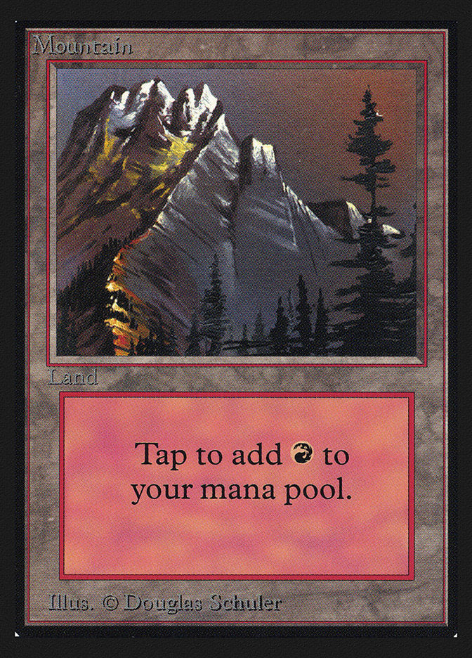 Mountain (Snow Top / Highest Point on Left) [Collectors' Edition] | L.A. Mood Comics and Games