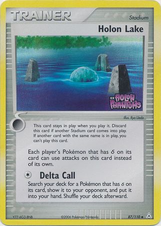 Holon Lake (87/110) (Stamped) [EX: Holon Phantoms] | L.A. Mood Comics and Games