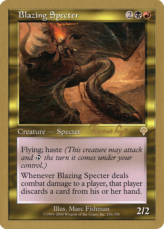 Blazing Specter (Tom van de Logt) [World Championship Decks 2001] | L.A. Mood Comics and Games