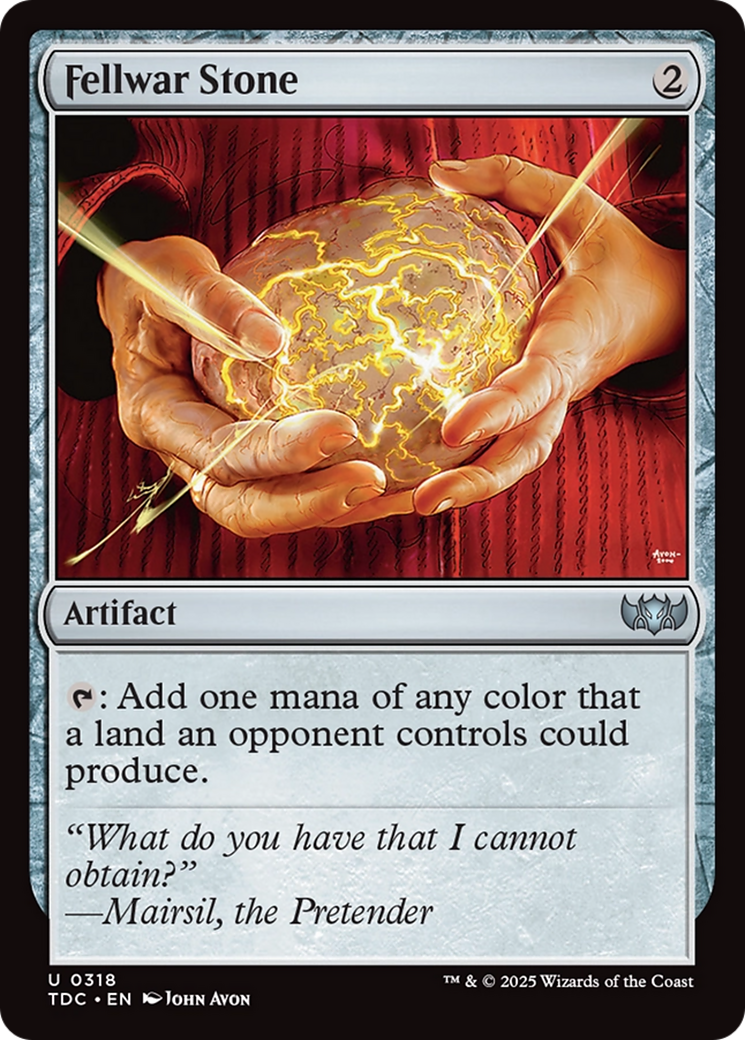 Fellwar Stone [Tarkir: Dragonstorm Commander] | L.A. Mood Comics and Games