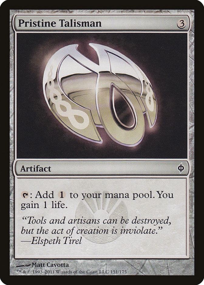 Pristine Talisman [New Phyrexia] | L.A. Mood Comics and Games
