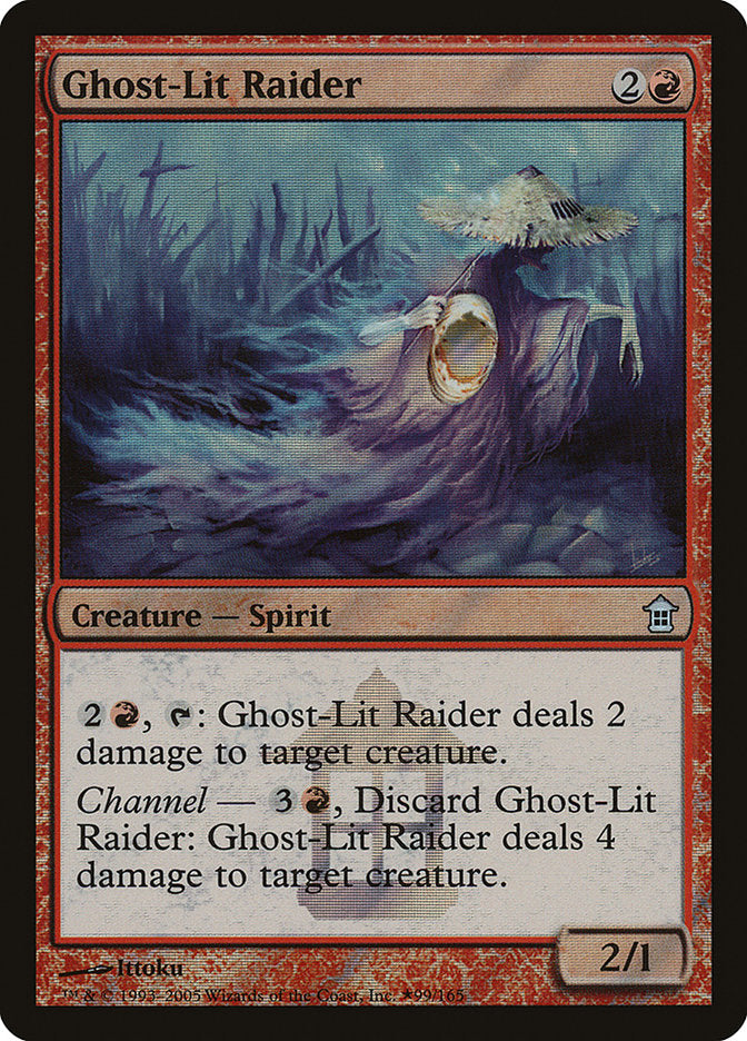 Ghost-Lit Raider [Saviors of Kamigawa Promos] | L.A. Mood Comics and Games