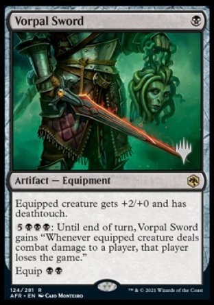 Vorpal Sword (Promo Pack) [Dungeons & Dragons: Adventures in the Forgotten Realms Promos] | L.A. Mood Comics and Games
