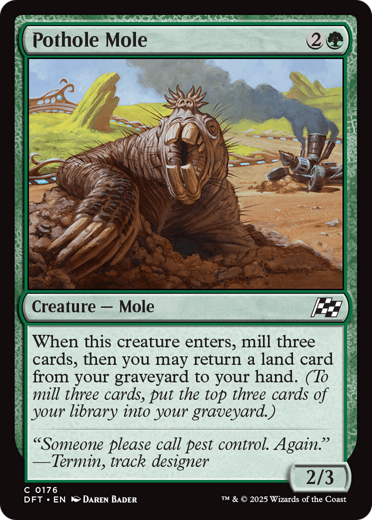Pothole Mole [Aetherdrift] | L.A. Mood Comics and Games