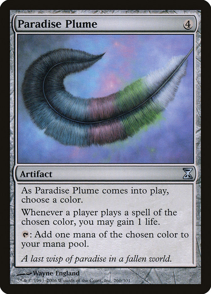 Paradise Plume [Time Spiral] | L.A. Mood Comics and Games