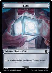 Copy // Clue (0022) Double-Sided Token [Doctor Who Tokens] | L.A. Mood Comics and Games