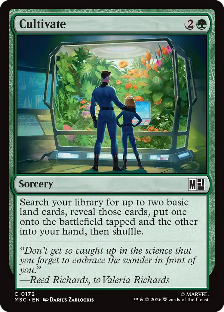 Cultivate (Surge Foil) [Marvel Super Heroes Commander] | L.A. Mood Comics and Games
