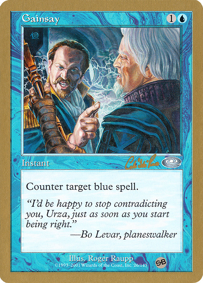 Gainsay (Carlos Romao) (SB) [World Championship Decks 2002] | L.A. Mood Comics and Games