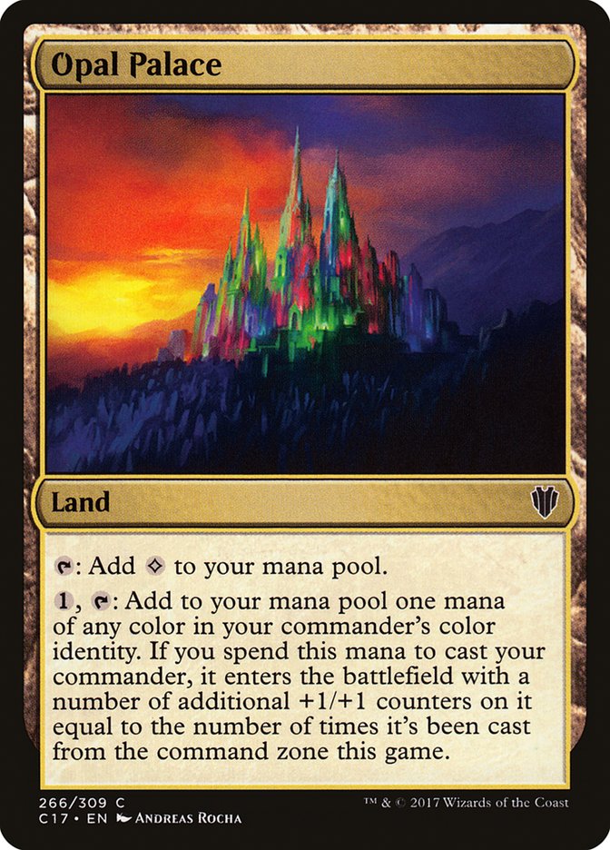 Opal Palace [Commander 2017] | L.A. Mood Comics and Games