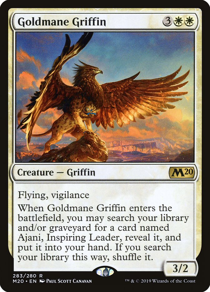 Goldmane Griffin [Core Set 2020] | L.A. Mood Comics and Games