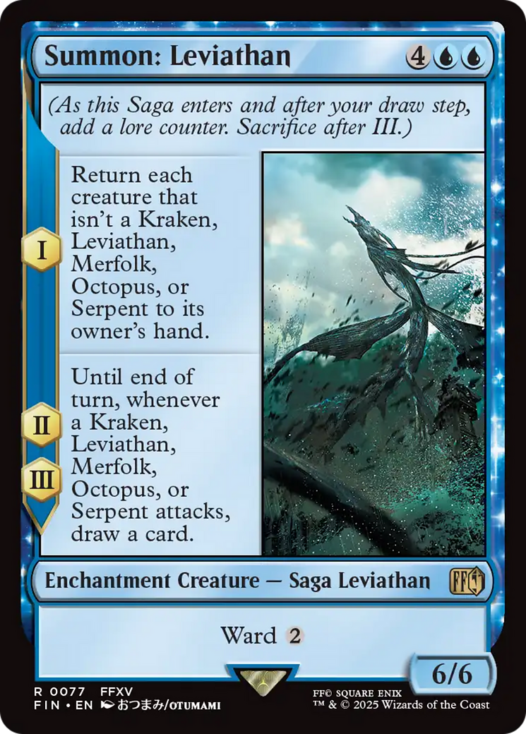 Summon: Leviathan [FINAL FANTASY] | L.A. Mood Comics and Games
