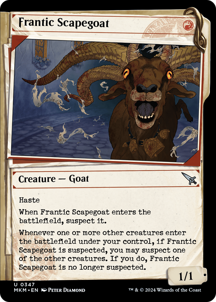 Frantic Scapegoat (Showcase) [Murders at Karlov Manor] | L.A. Mood Comics and Games