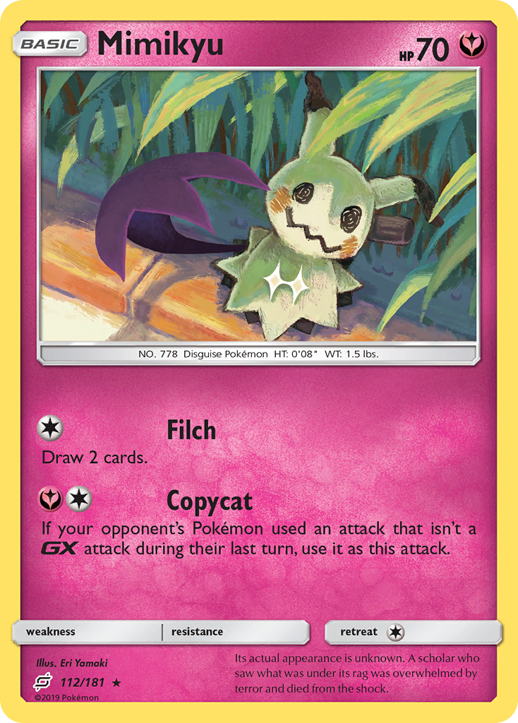Mimikyu (112/181) [Sun & Moon: Team Up] | L.A. Mood Comics and Games