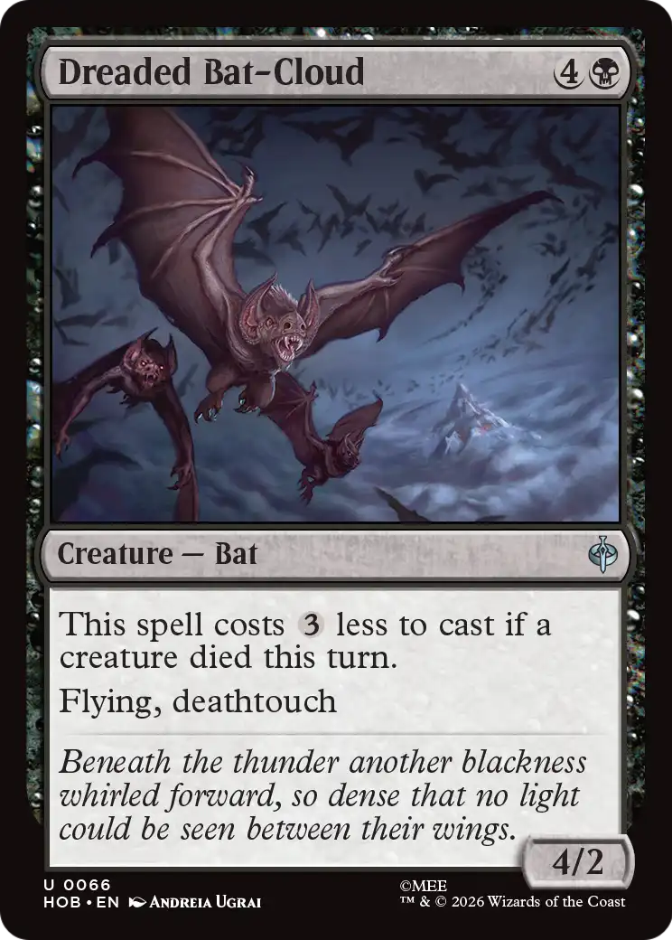 Dreaded Bat-Cloud [The Hobbit] | L.A. Mood Comics and Games