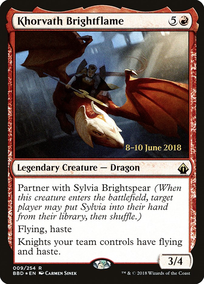 Khorvath Brightflame [Battlebond Prerelease Promos] | L.A. Mood Comics and Games