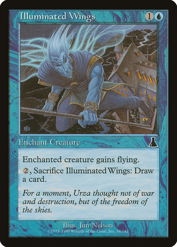 Illuminated Wings [Urza's Destiny] | L.A. Mood Comics and Games