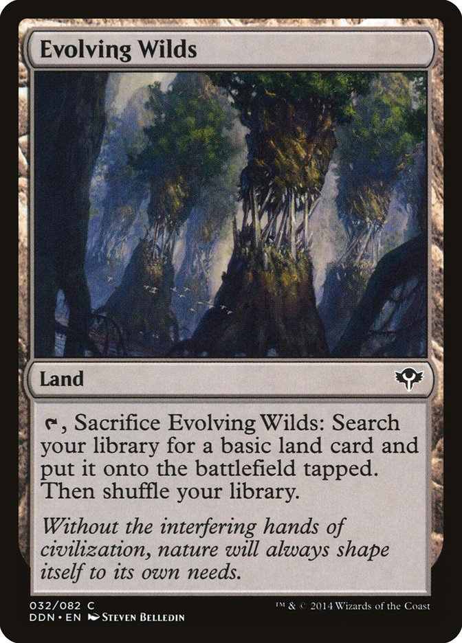 Evolving Wilds [Duel Decks: Speed vs. Cunning] | L.A. Mood Comics and Games