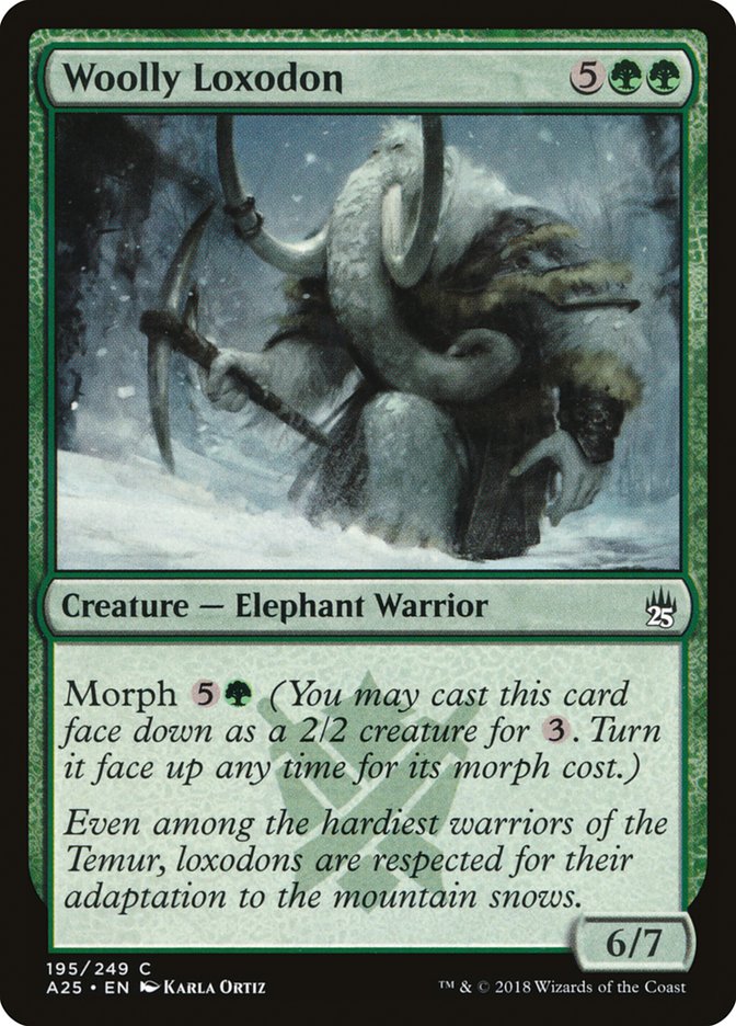 Woolly Loxodon [Masters 25] | L.A. Mood Comics and Games