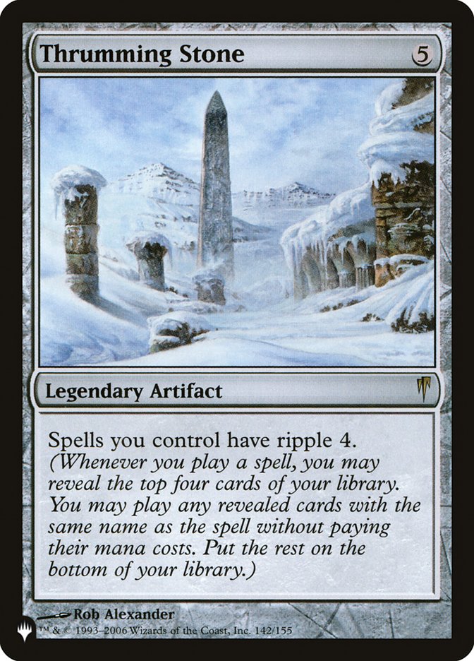Thrumming Stone [The List] | L.A. Mood Comics and Games